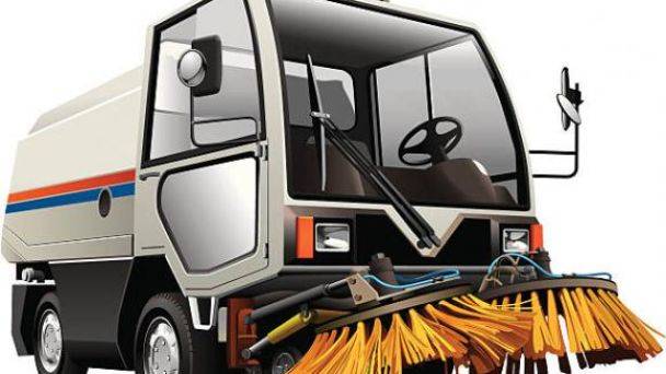 Mechanické zametanie - čistenie miestnych komunikácií