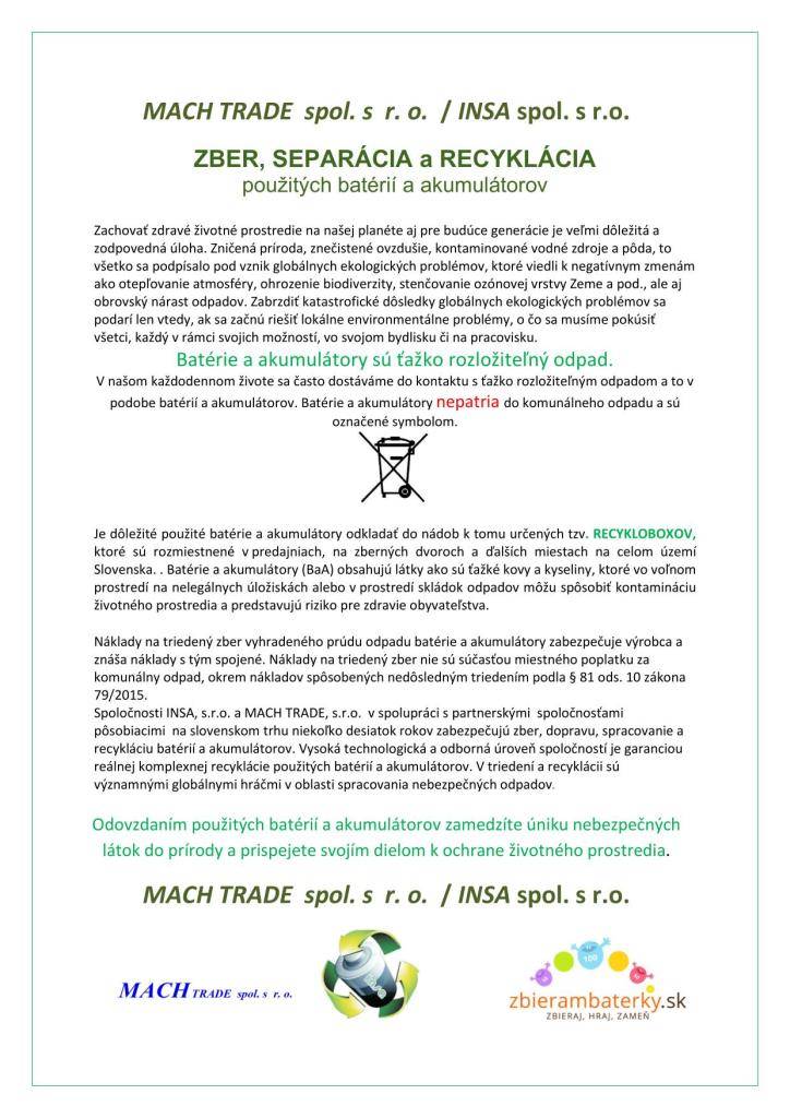 Zachovať zdravé životné prostredie na našej planéte aj pre budúce generácie je veľmi dôležitá a  zodpovedná úloha. Zničená príroda, znečistené ovzdušie, kontaminované vodné zdroje a pôda, to všetko sa podpísalo pod vznik globálnych ekologických problémov, ktoré viedli k negatívnym zmenám .