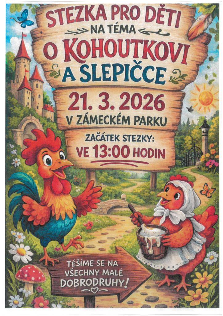 jarní pohádková stezka pro děti