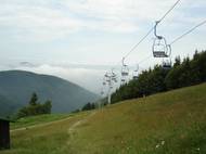 Snímek lanovky z roku 2013