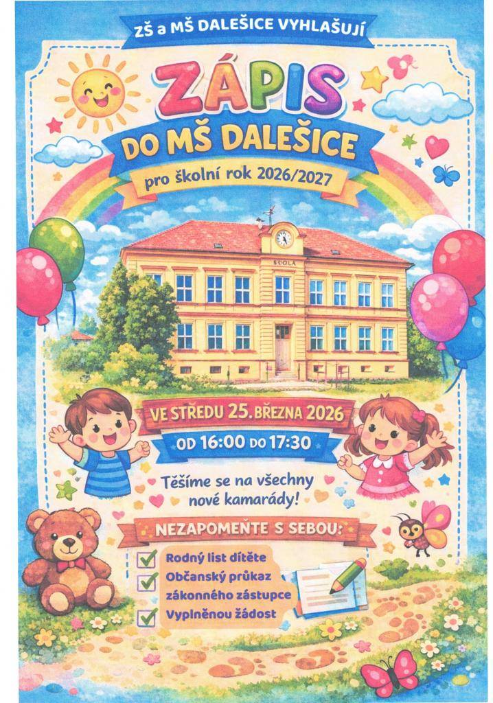 Hlášení rozhlasu dne 13.3.2026.