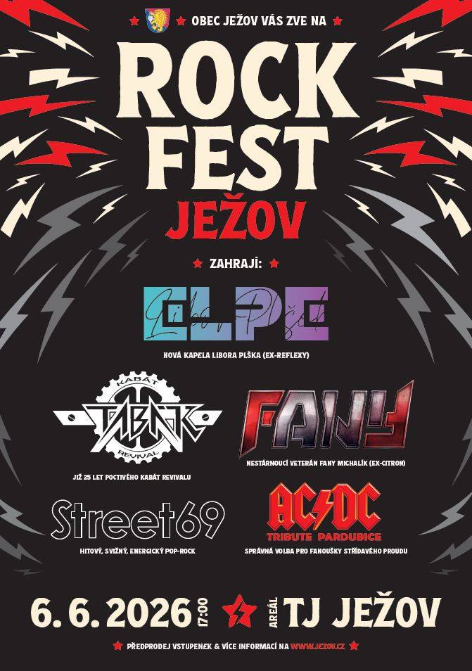 Předprodej od 16.2. v kanceláři OÚ    CENY:  1.-300. vstupenka    440kč  Od 301. vstupenky až do 1.6.  500kč  Poté až na místě    590kč    V den festivalu se bude konat v odpoledních hodinách soutěž v pojídání. Další informace budou přidávány v průběhu.