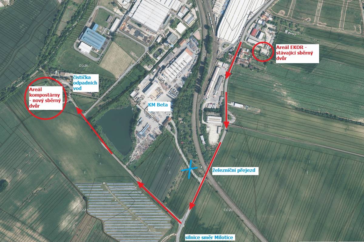 Přesunutí sběrného dvora v Kyjově