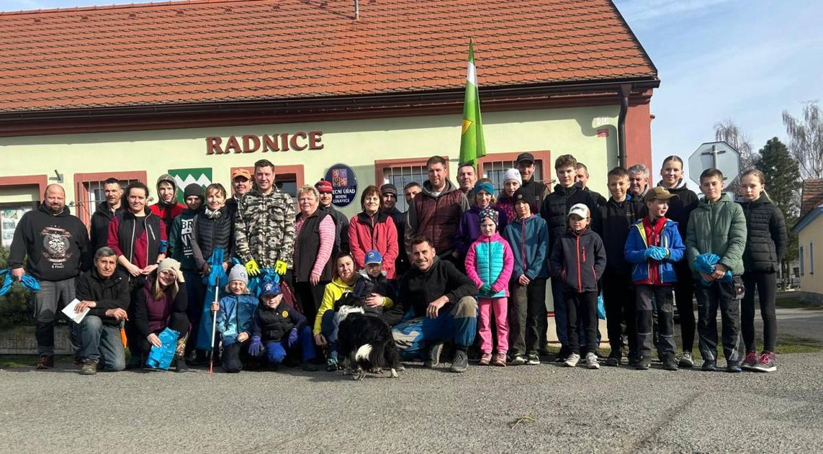 Poděkování za úklid obce