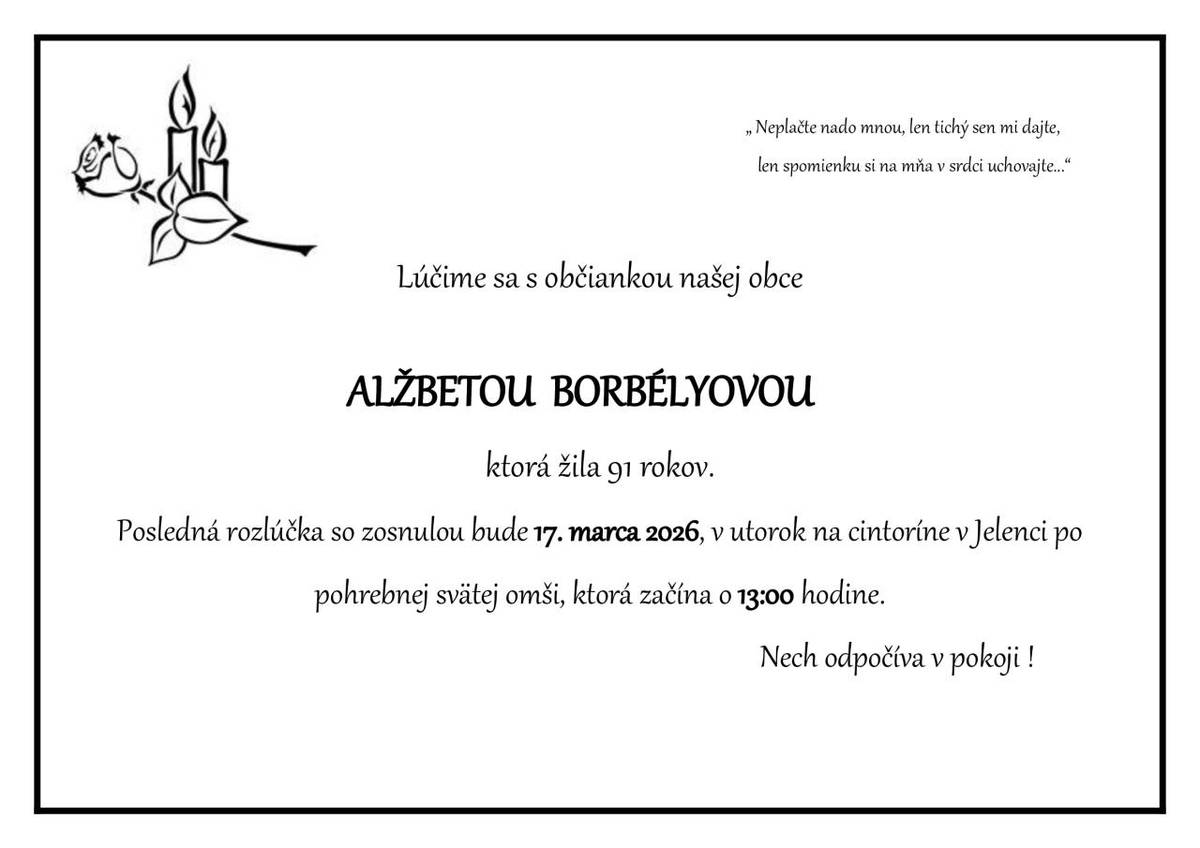 Úprimnú sústrasť celej rodine.