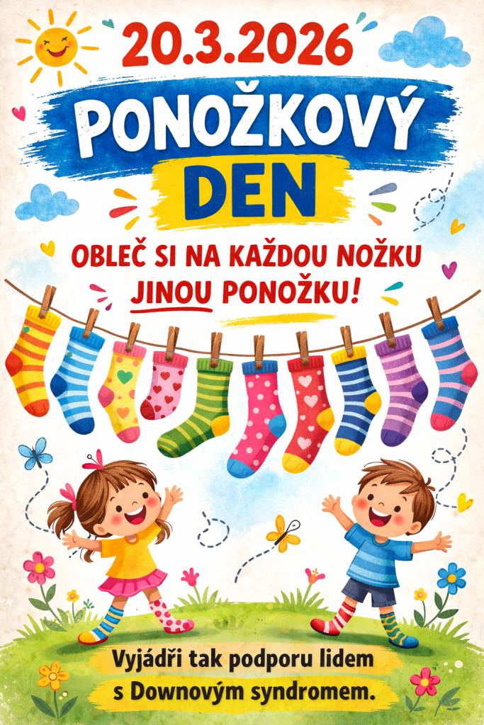 Den na podporu lidí s Downovým syndromem.