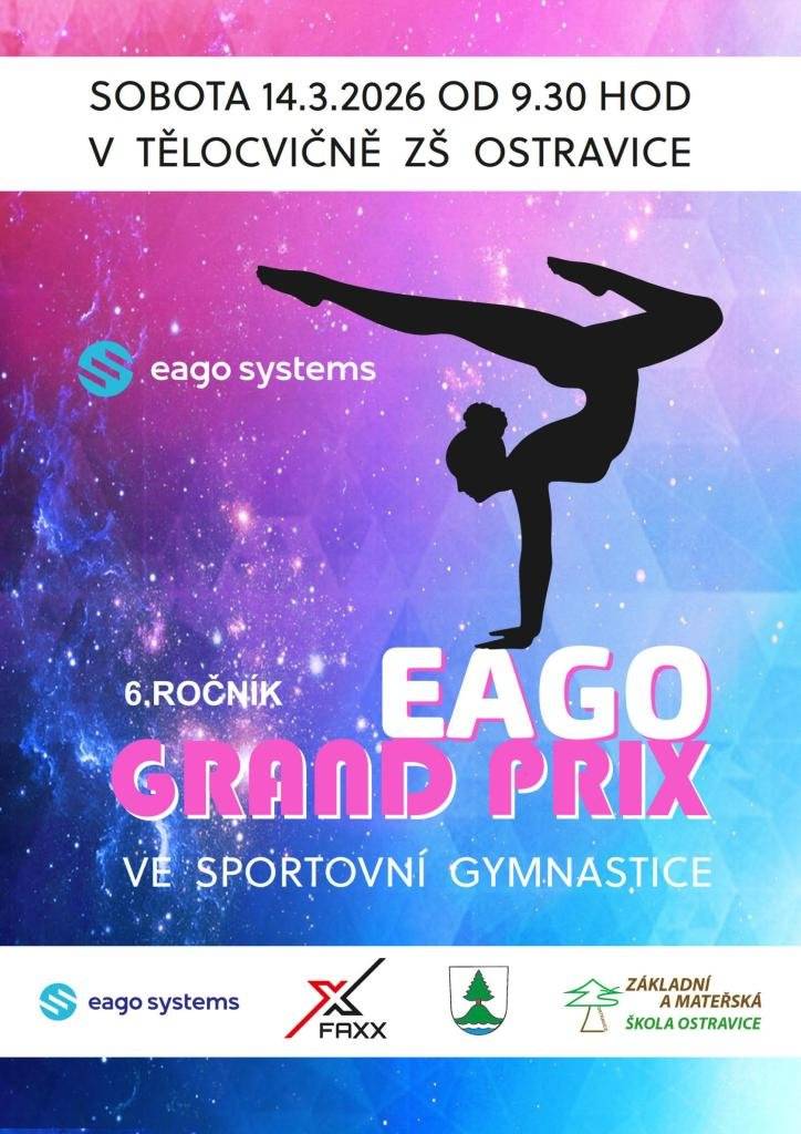 Vážení občané, zveme Vás v sobotu 14.3. od 9:30 h do ZŠ Ostravice na závody ve sportovní gymnastice. Těšíme se na Vás!