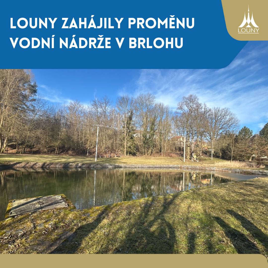 Město Louny zahájilo proměnu vodní nádrže v Brloze. Původně nevyužívaný prostor se postupně promění v přírodní biotop a zároveň bude sloužit jako zdroj vody pro případné zásahy hasičů. Nádrž v minulosti fungovala jako koupaliště, v posledních letech však zůstávala bez využití. Více informací se můžete dočíst na webu města zde: https://1url.cz/weWt7