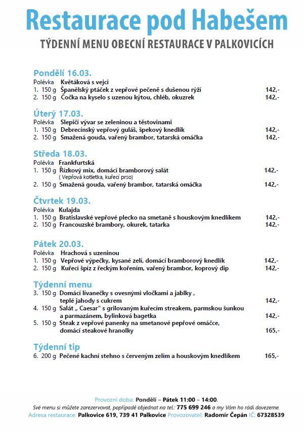 Restaurace pod Habešem