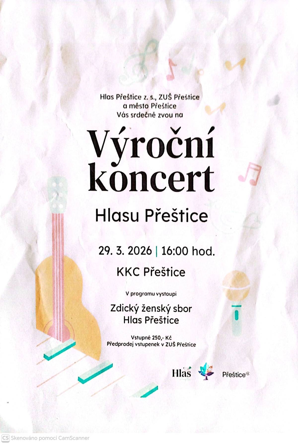 Hlas Přeštice z. s., ZUŠ Přeštice a město Přeštice