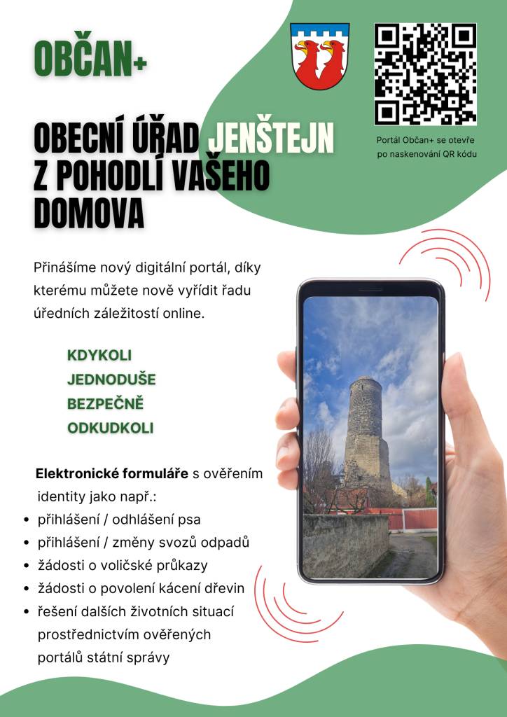 Naskenujte si OR kód a stáhněte nového digitálního pomocníka.   Kdykoli - jednoduše - bezpečně - odkudkoli