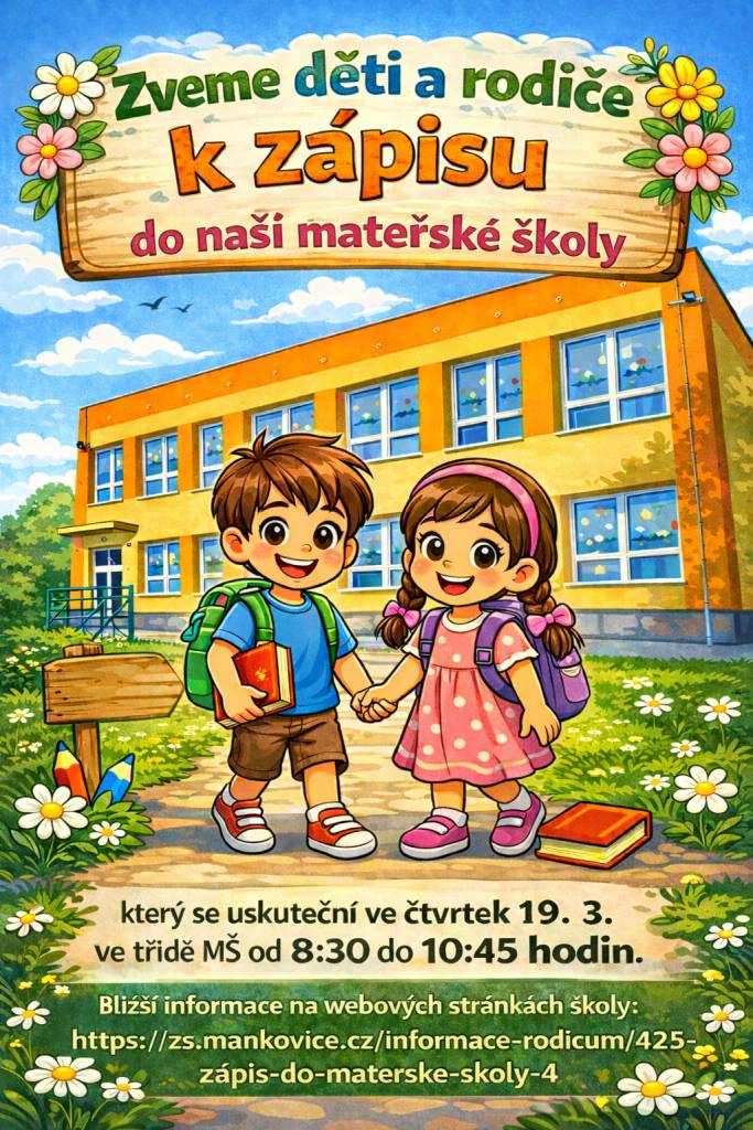 Uskuteční se ve třídě školky od 8.30 do 10.45 hodin. Těšíme se na vás.