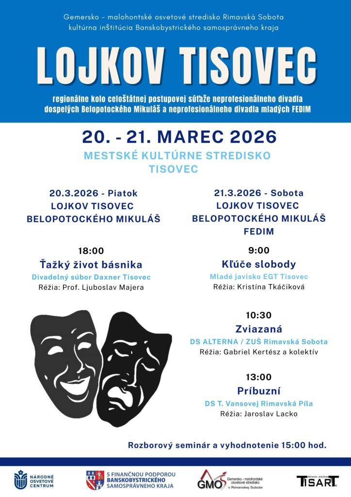 Regionálne kolo celoštátnej postupovej súťaže neprofesionálneho divadla