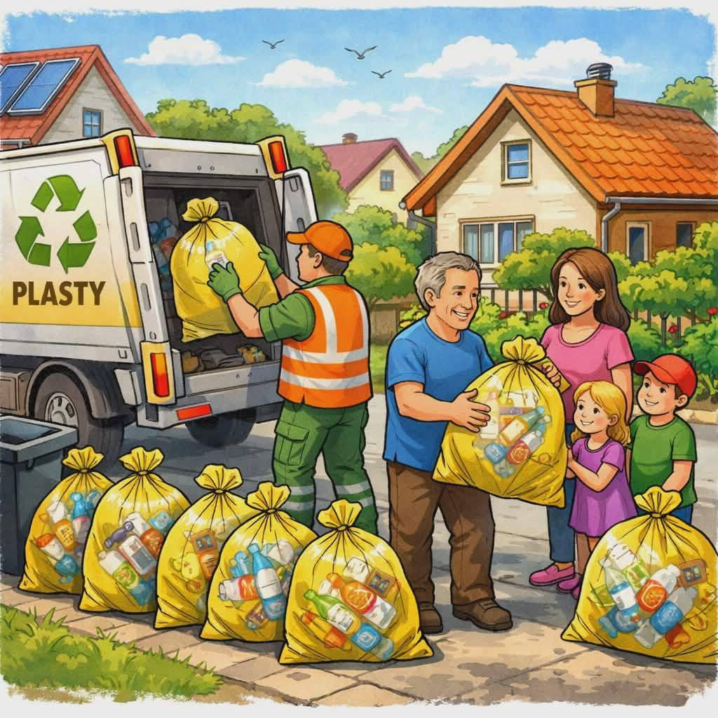 ♻️ ZBER PLASTU - 16.3.2026 (pondelok)