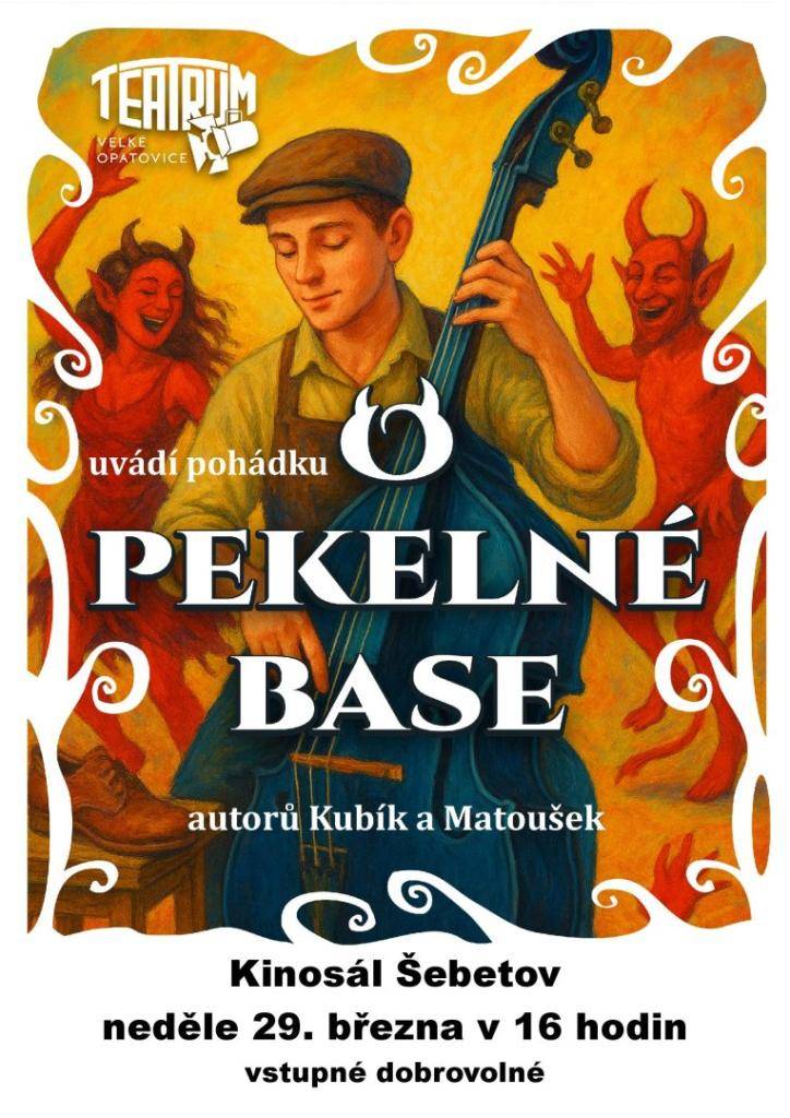 Přijďte si užít čertovsky dobrou pohádku!