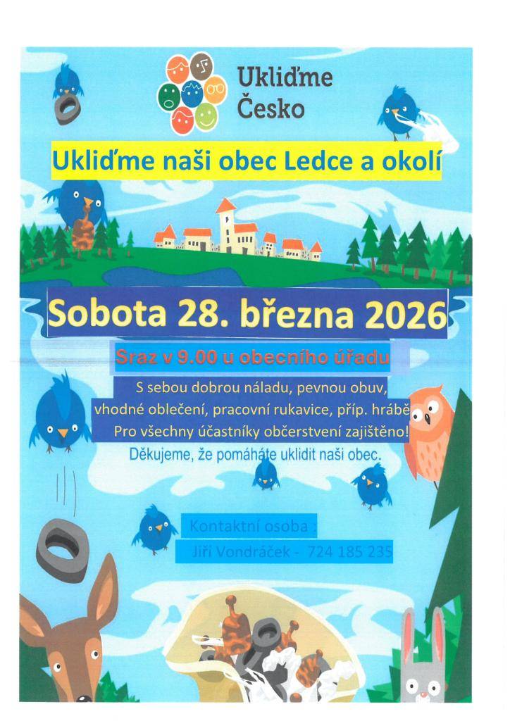 Ukliďme naši obec Ledce a okolí