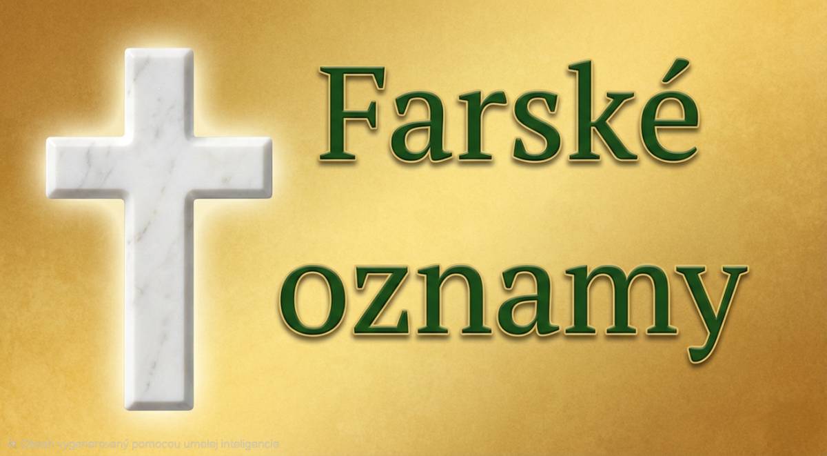 Farské oznamy