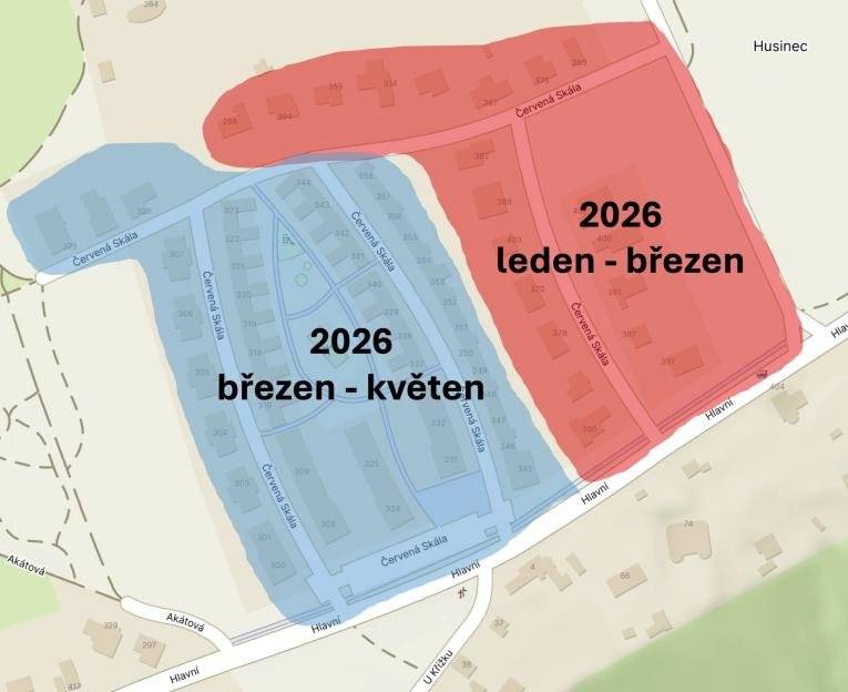 Setkání s občany ke koordinaci výstavby optické sítě na Červené Skále proběhne 24.3.2026 od 18:00 na náměstíčku (před ateliérem). více informací najdete ZDE tým OÚ