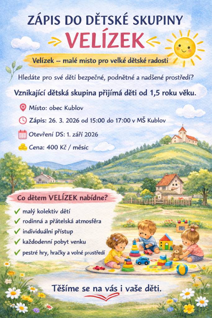 - nová dětská skupina