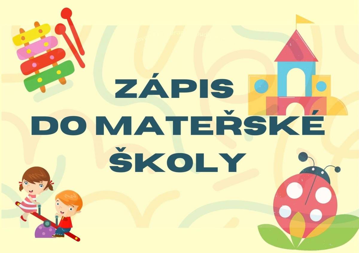 Zápis do Mateřské školy Řepín na školní rok 2026/27 proběhne ve středu 8. dubna 2026 od 15:30 do 16:30 hodin v mateřské škole ve třídě Soviček.