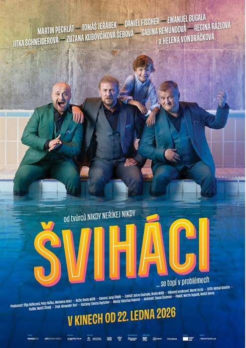 Komedie / Česko / Slovensko / 2026 Přístupný film. Vstupné 100 Kč. Délka trvání 100 min.