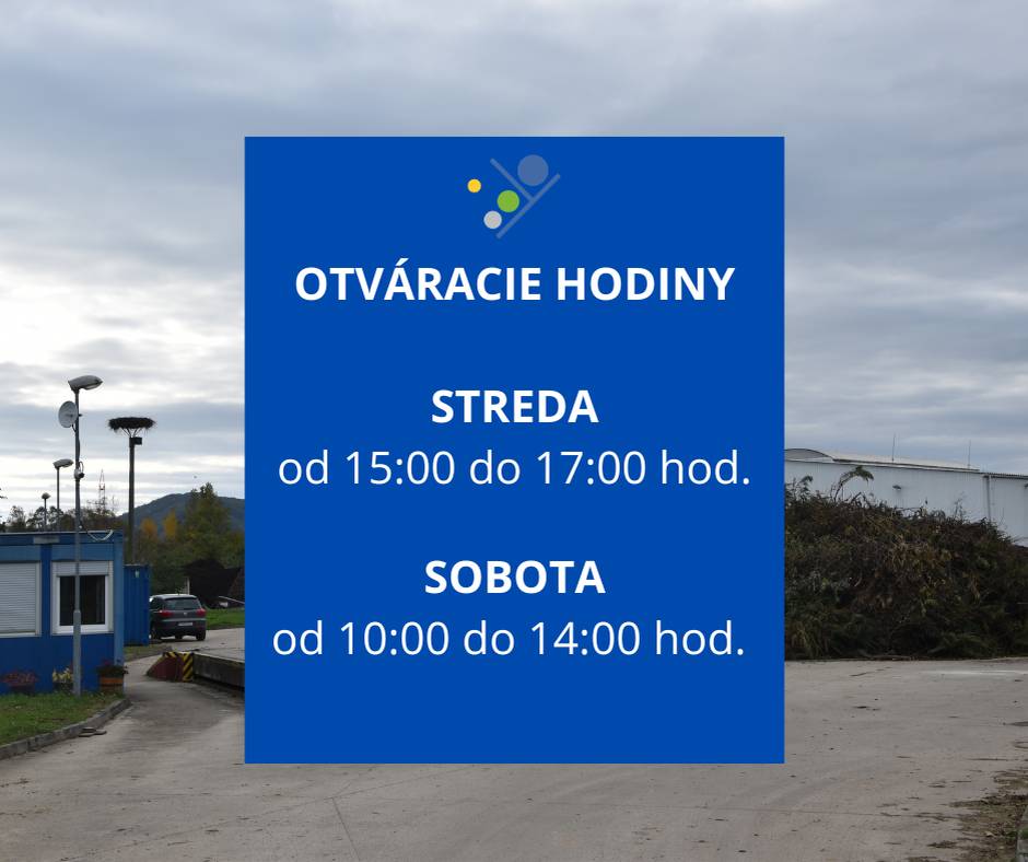 👉Od stredy 18.3.2026 bude Regionálne centrum zhodnocovania BRO otvorené pravidelne - každú stredu a sobotu...