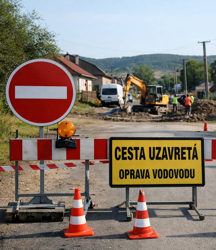 Oznam pre občanov časti Levkovce