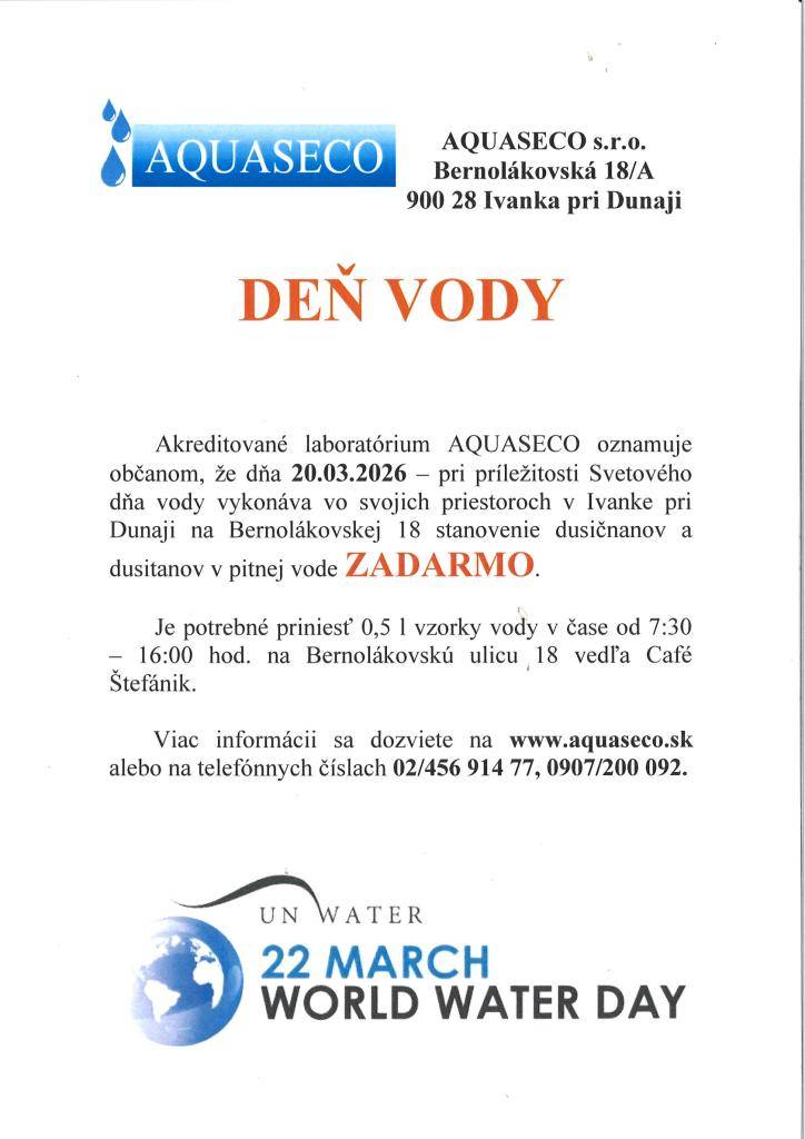dňa 20.03.2026   na Bernolákovskej 18 v Ivanke pri Dunaji