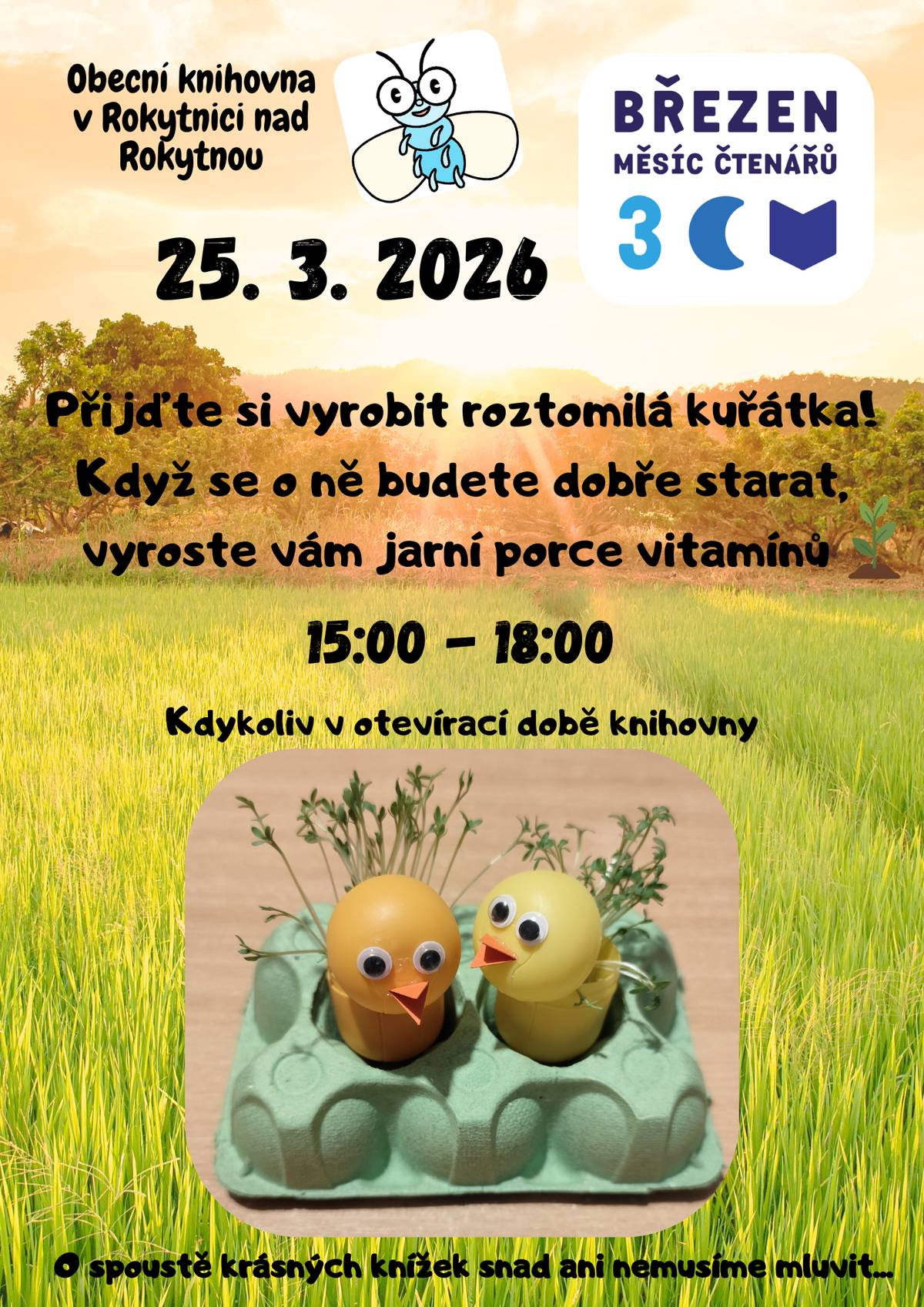 Jarní akce v knihovně