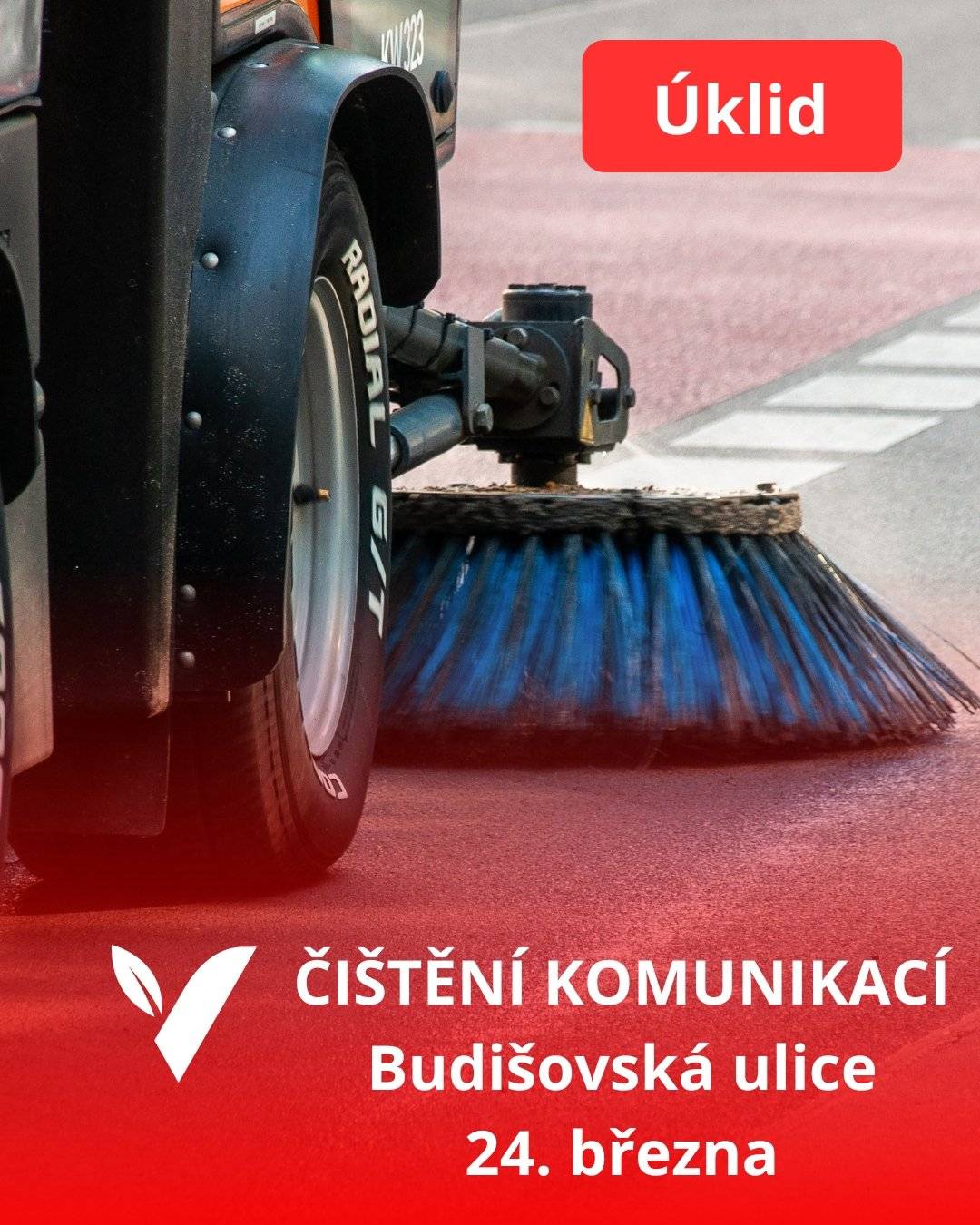 V úterý 24. března 2026 proběhne na sídlišti Budišovská ve Vítkově údržba parkovacích ploch a přilehlých komunikací. Aby mohly práce bez problémů proběhnout, je potřeba v některých částech sídliště dočasně přeparkovat vozidla. Přehled časů podle lokalit  06:00–09:00 parkoviště u domů č. p. 500–498 08:00–11:00 parkoviště u domů č. p. 497–494 a před domy č. p. 855 a 856 10:00–13:00 parkoviště u domů č. p. 874–877 12:00–14:00 komunikace a plochy u domů č. p. 514–520  Prosíme řidiče, aby v uvedených časech svá vozidla přeparkovali mimo označené úseky a sledovali instalované dopravní značení. Pokud by vozidlo bránilo provádění prací, může být odstraněno v souladu se zákonem o pozemních komunikacích. Děkujeme za pochopení a spolupráci.