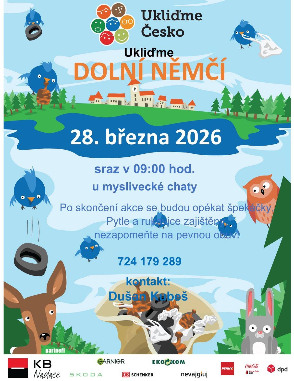 Ukliďme Česko - 28. 3. 2026 info v příloze