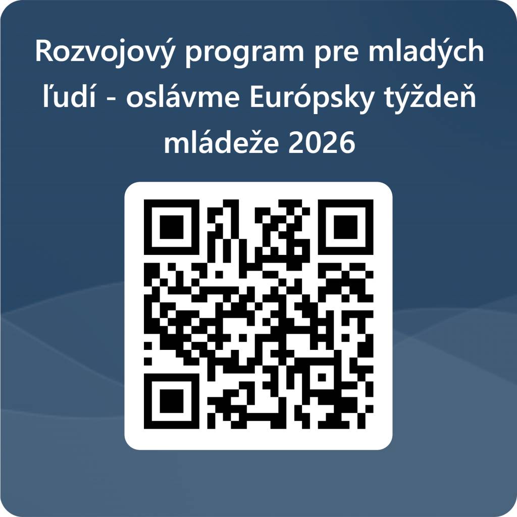 Pozvánka pre mladých ľudí na bezplatné akreditované vzdelávanie a sprievodné aktivity - uzávierka prihlasovania 26. marec 2026
