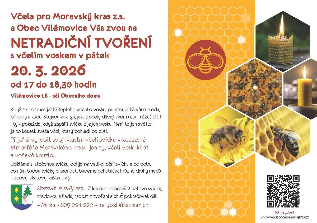 Netradiční tvoření s včelím voskem