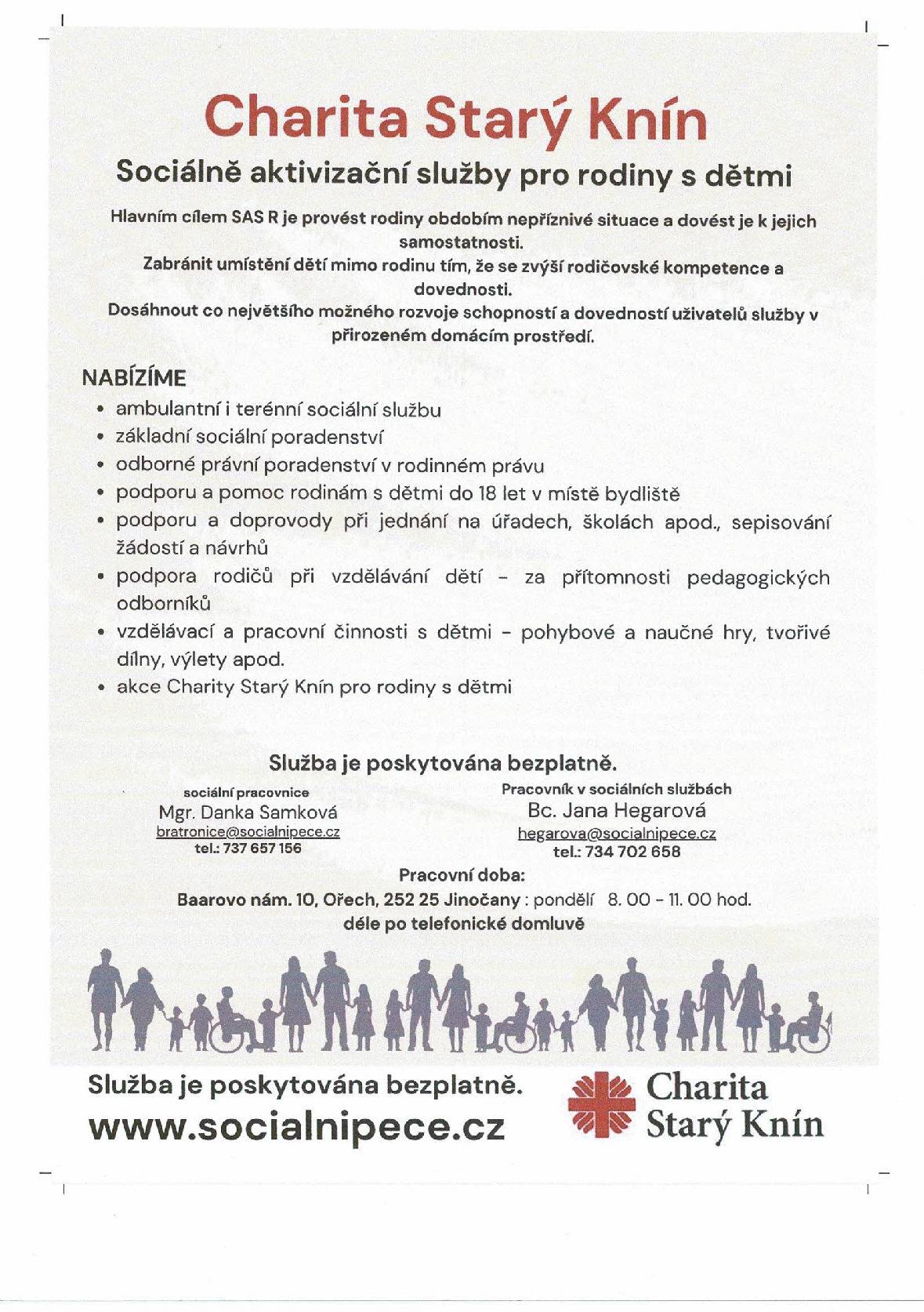 Sociálně aktivizační služby pro rodiny s dětmi