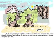 Pejsek je ohledně svého pána zděšen v jedné věci