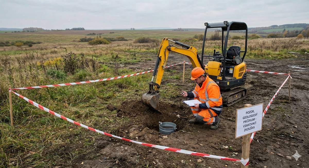 Vážení sousedé, v rámci přípravy odstavné plochy v lokalitě bývalého Replastu proběhne v druhé polovině tohoto týdne (čtvrtek–pátek) nezbytná vsakovací zkouška. 🚧 Co to znamená?   Na ploše uvidíte pracovníka s drobnou technikou.   Provádí se měření pro správné odvodnění budoucího parkoviště.   Veškeré sondy budou ihned po zkoušce zahlazeny.   Děkujeme za pochopení a trpělivost při přípravě tohoto projektu! 🤝