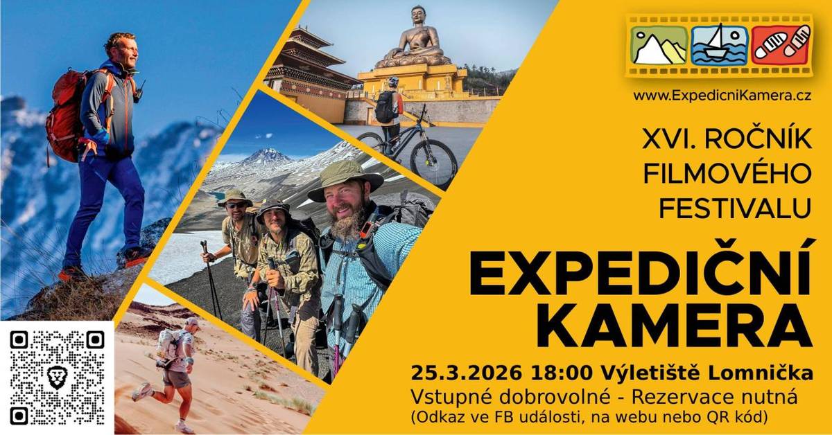 Expediční Kamera - Přehlídka filmů v Lomničce  Veškeré informace - viz níže.