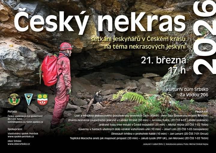 Zveme vás na setkání jeskyňářů na téma nekrasových jeskyň sobota 21.3. od 17.00 v KD.