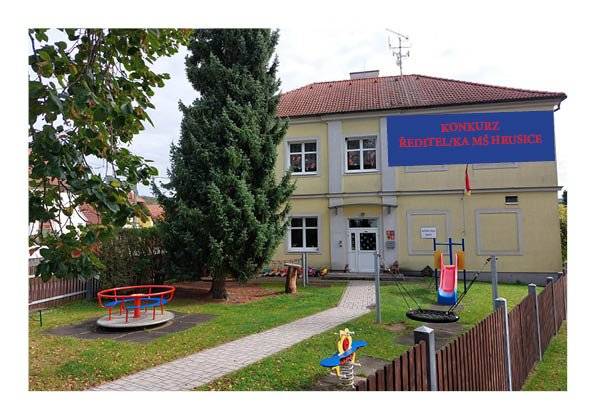Obec Hrusice vyhlašuje Konkurz na ředitele/ředitelku MŠ Hrusice.  předpokládaný termín nástupu 01.08.2026 podrobné informace zde: https://urednideska.alis.cz/obec-hrusice/vyveseni/495 Přihlášky zasílejte do 30.04.2026 12.00 hod.