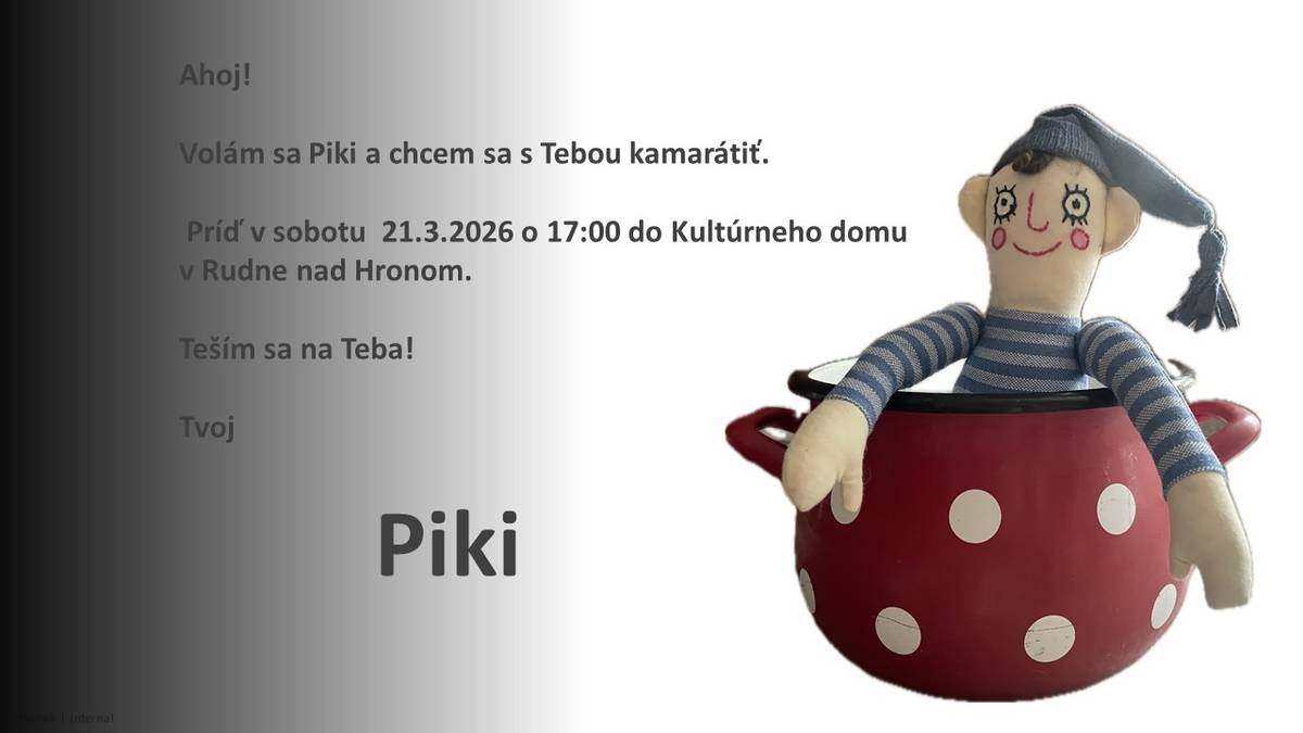 Už túto sobotu v kultúrnom dome