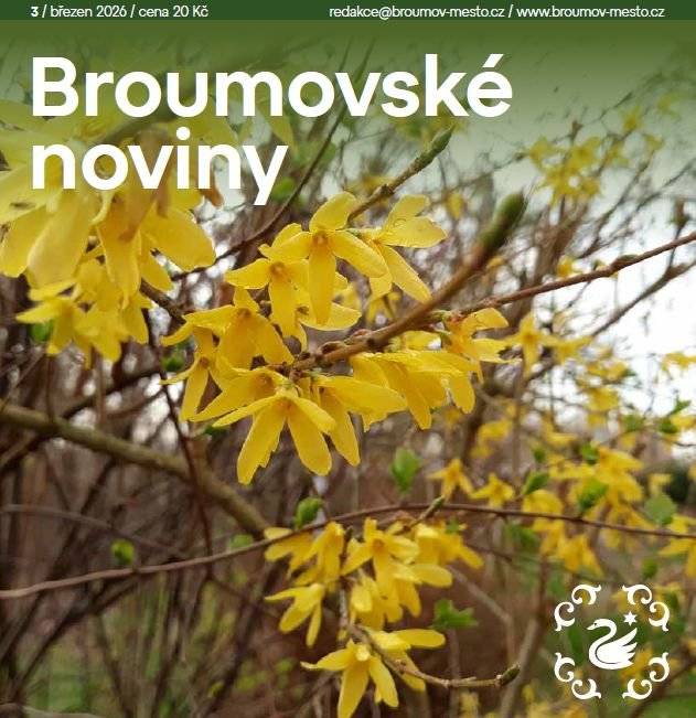 Přečtěte si březnové číslo Broumovských novin v elektronické podobě ZDE. Přejeme Vám příjemné čtení a hezký den. Město Broumov
