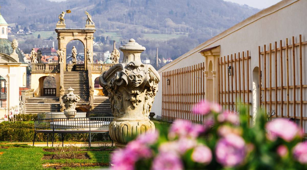 Růžová zahrada našeho zámku se po rekonstrukci znovu otevře  návštěvníkům. Přijďte si ji prohlédnout v sobotu 21. března. Zahrada prošla rozsáhlou obnovou, která jí vrátila původní barokní charakter – od zrestaurovaných soch a váz přes nové edikuly a freskovou výmalbu až po vodní prvky s tryskající sochou Neptuna. Součástí rekonstrukce je také nová výsadba přibližně 700 růží. Vstup do zahrady je nově zajištěn přes platební turniket.  Více informací a fotografií najdete ZDE...