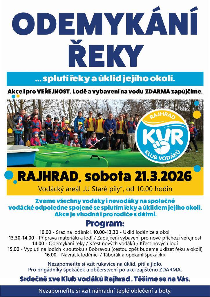 Rajhrad, sobota 21.3.2026 od 10:00