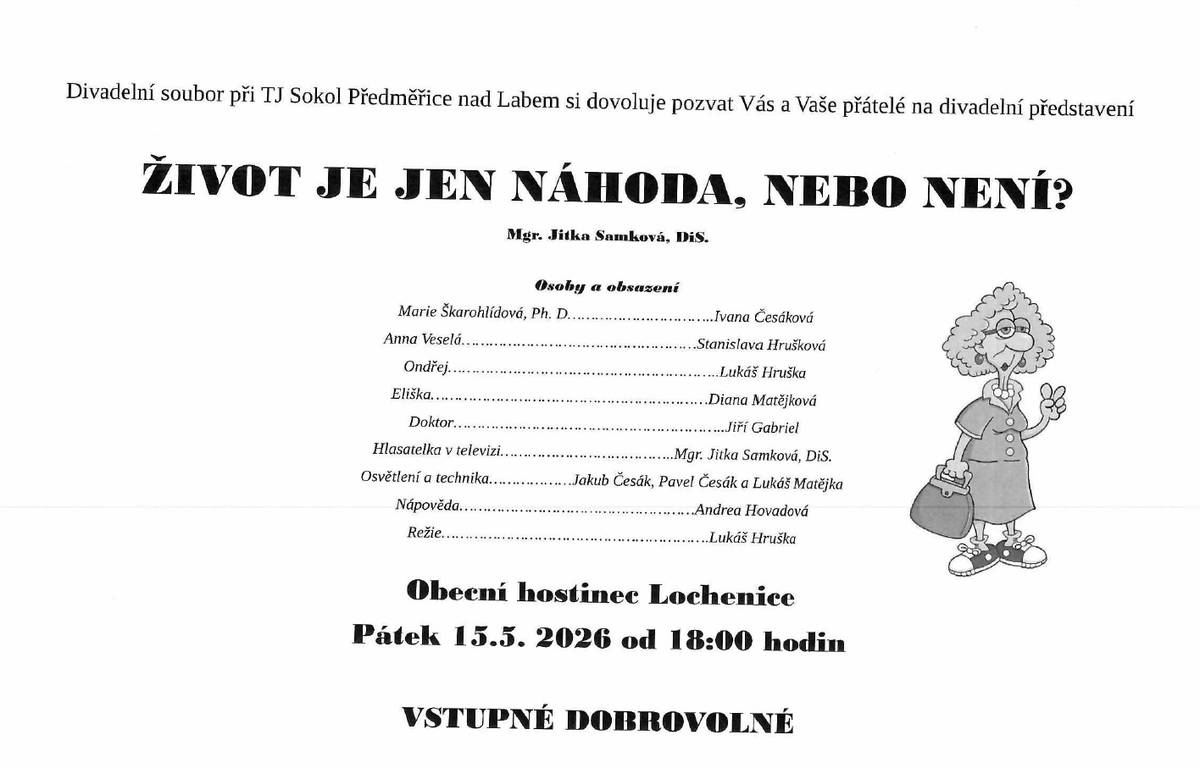 15.5. od 18:00 v Obecním hostinci