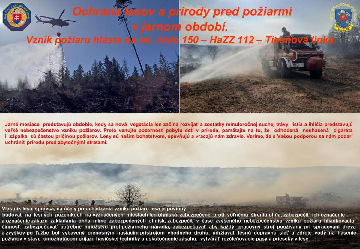 Ochrana lesov pred požiarmi v roku 2026