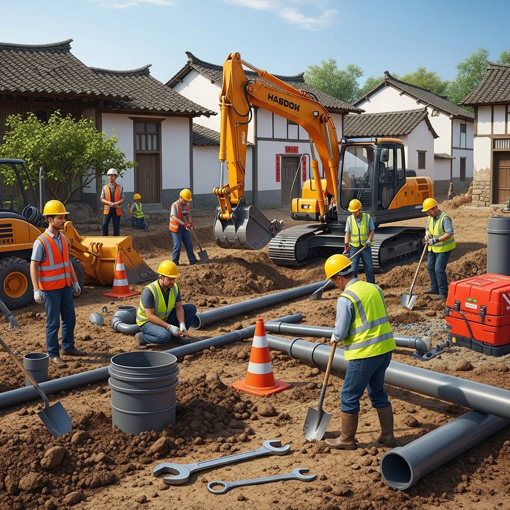 V příštím měsíci dojde v obci Podveky k oficiálnímu spuštění nového kanalizačního systému.