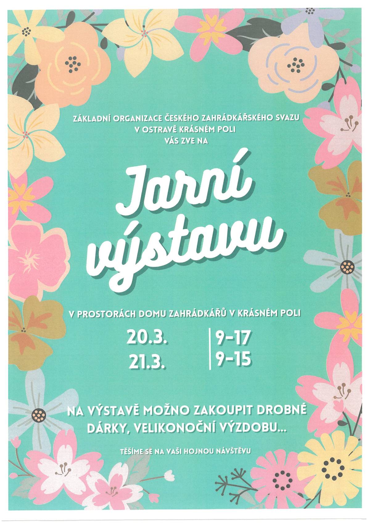 Jste srdečně zváni!