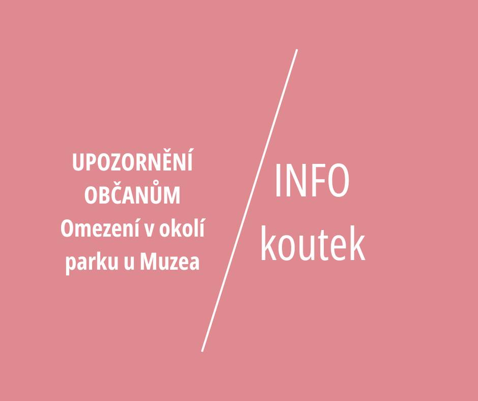 Vážení spoluobčané, z důvodu plánovaného odstraňování střešní krytiny s obsahem azbestu na objektu MIZA dojde v termínu od pátku 20. 3. 2026 do neděle 22. 3. 2026 k výraznému omezení pohybu v okolí parku u Muzea. 1) Uzavřené prostory a trasy: Z důvodu ochrany vašeho zdraví budou zcela uzavřeny tyto úseky: Průchod do parku z ulice Jiráskova. Průchod do parku přes Luční lázně. Vymezená část parku u Muzea (v blízkosti objektu MIZA). 2) Důležité bezpečnostní pokyny: Vzhledem k povaze prací a riziku uvolňování azbestových vláken vás žádáme o dodržování následujících pravidel: Respektujte vymezení prostoru: Nevstupujte na části pozemků a cest, které jsou označeny zakázovými upozorněními, výstražnými cedulemi nebo páskou. Tento zákaz platí bezvýhradně po celou dobu trvání prací; nepokoušejte se prosím přes tyto úseky procházet.. Nevětrejte: Obyvatelům v bezprostředním sousedství objektu doporučujeme po dobu prací (zejména v denních hodinách) neotevírat okna a omezit větrání. Bezpečnostní opatření jsou zavedena za účelem zamezení šíření nebezpečných částic do okolí. Děkujeme za pochopení a za ohleduplnost k vlastnímu zdraví. Omlouváme se za dočasné komplikace a omezení, která tato nezbytná akce přinese. Pevně však věříme, že tyto kroky přijmete s pochopením. Odstranění staré azbestové zátěže je především ku prospěchu všech obyvatel našeho města