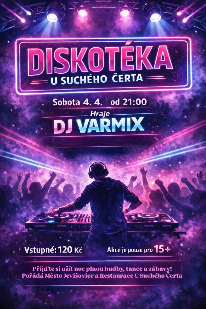 Sobota 4.4.2026 od 21:00