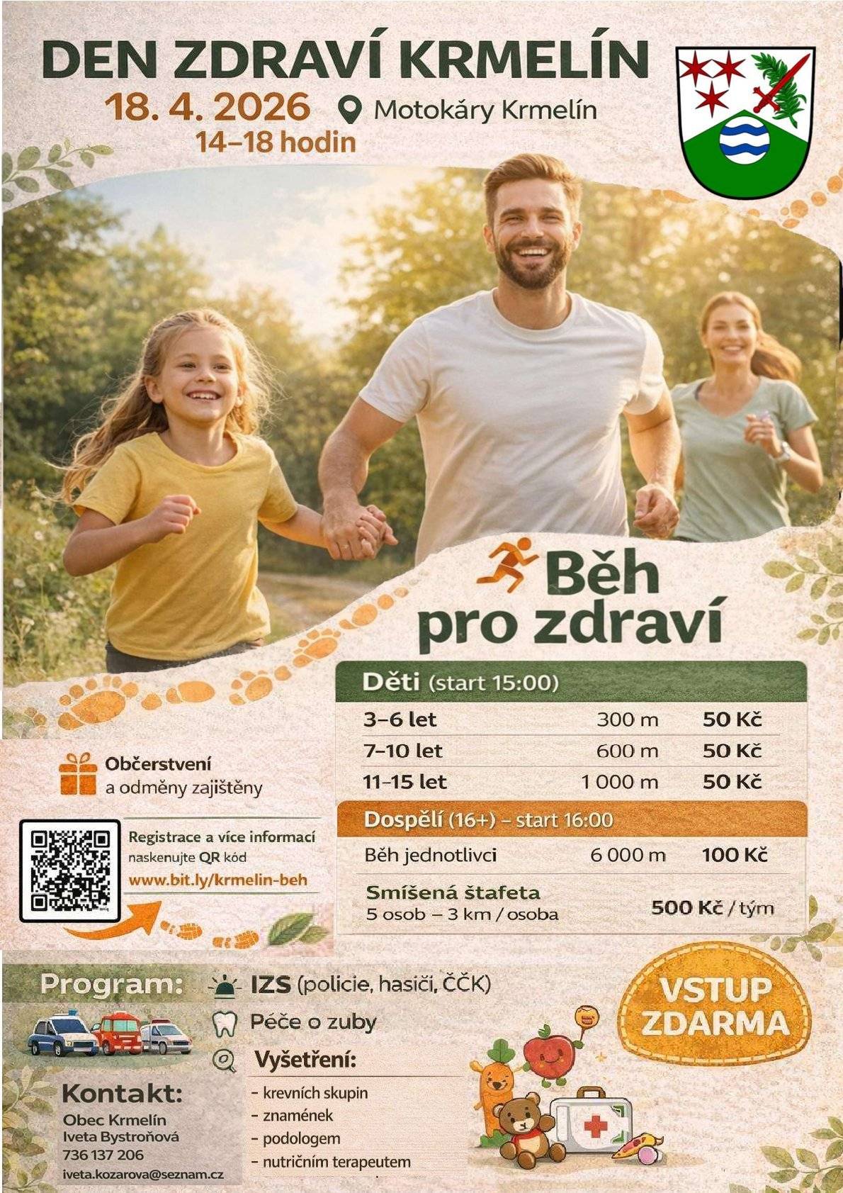 18.4.2026 od 14.00 do 18.00 hodin😊